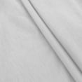 thumbnail image 4 of Men Elastic Drawstring Capri Pajama Pants, Solid Loose Wide Leg Below Knee Loungewear Sleep Bottoms with Front Pocket & Button Fly Size 3XL White, 4 of 8