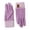 Purple, variant on Pro Tip Texting Warm Gloves Double Ribbed Cuffs - Black, S-M (Unisex)