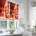 thumbnail image 2 of LALILO Kitchen Curtains and Valances Set of 3 36" Interior Window Treatment Tiers for Window Decor, 2 of 5