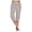 Gray, variant on felwors Summer Pants for Women 2026,Cotton Linen Cropped Pants,Straight Leg Capris Business Ankle Length Chino Trousers (Grey, L)