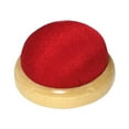 thumbnail image 1 of serony Pin Cushion Needle Insertion Wood Base Sewing Accessories Wine Red, 1 of 6