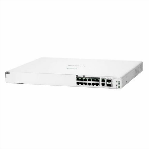 HPE Networking Instant On Switch Series 1960 12-Port | 8G 4p 2.5G 2XGT 2SFP PoE 480W | Stackable | US Cord | S0F35A#ABA