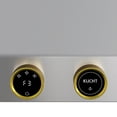 thumbnail image 3 of 30 in. 900 CFM Ducted Wall Mount Range Hood in Stainless Steel with Gold, 3 of 9