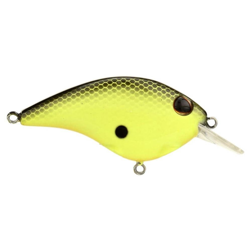 Berkley Clickin’ Frittside Lure, Black Chartreuse, 5 Junior (1/4 oz)