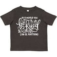thumbnail image 3 of Inktastic Inspirational Quote In a World You Can be Anything be Kind Boys or Girls Toddler T-Shirt, 3 of 5