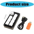 thumbnail image 5 of 7 Keys Keyboard with 1 Knob Customizable Gaming Video Editing Programming Small Keypad Backlit, 5 of 8