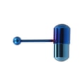 thumbnail image 2 of Anillo vibrador para lengua Cuerpo de acero inoxidable Piercing para lengua Barbell Stud TFixol Piercing de lengua, 2 of 7