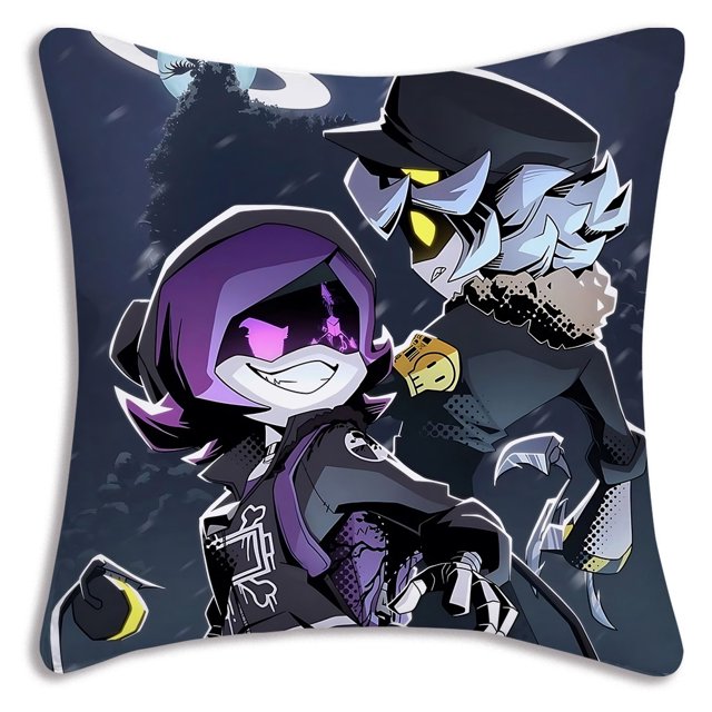 M-murder-Fundas de almohada para Drones, cubierta de cojín de felpa corta con estampado de doble cara, decoración de sofá de dibujos animados para el hogar
