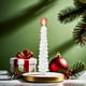 thumbnail image 4 of Xihbxyly Velas Led Navideñas con Forma de Piña, Control Remoto Incluido, Función de Seguridad Sin Llama, Ambiente Festivo para Decoración Navideña, Funciona con Pilas, Juego de 4 Piezas, 4 of 6