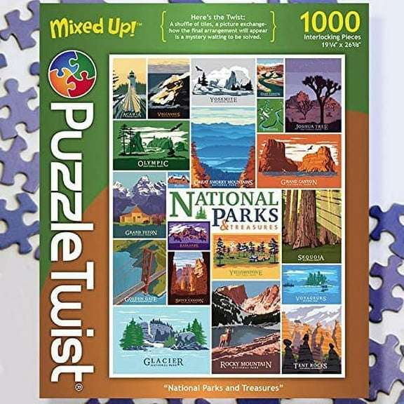 National Parks and Treasures - Mixed Up!