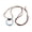 Brown, variant on Stylish Minimalist Circle Ring Pendant Necklaces Ethnic Hippy Wrap Clavicle
