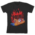 thumbnail image 2 of Brawl Stars El Primo Kids Black T-Shirt, 2 of 3