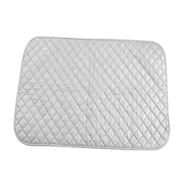 Manta para planchar, tapete para planchar, tapete para planchar, lavadora y secadora portátil, resistente al calor 60cmx55cm