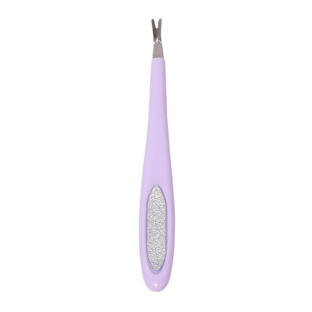 Manicure Exfoliating File Sharp V-Shape Removal Dead Skin Polishing Tool,