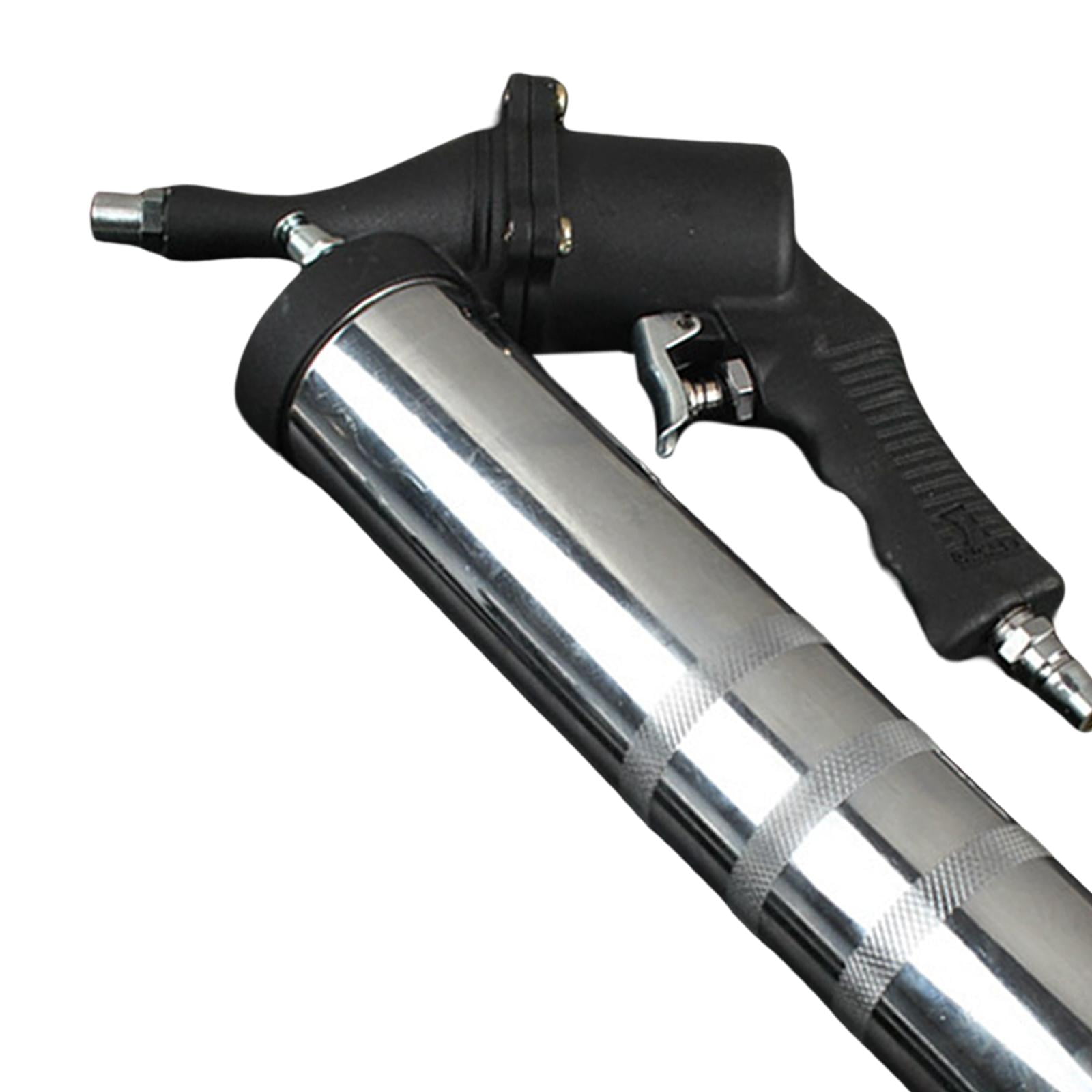 Aymzbd Heavy Duty Air Pneumatic Grease Guns Lubricating Greasing with Hose 4cc Manual