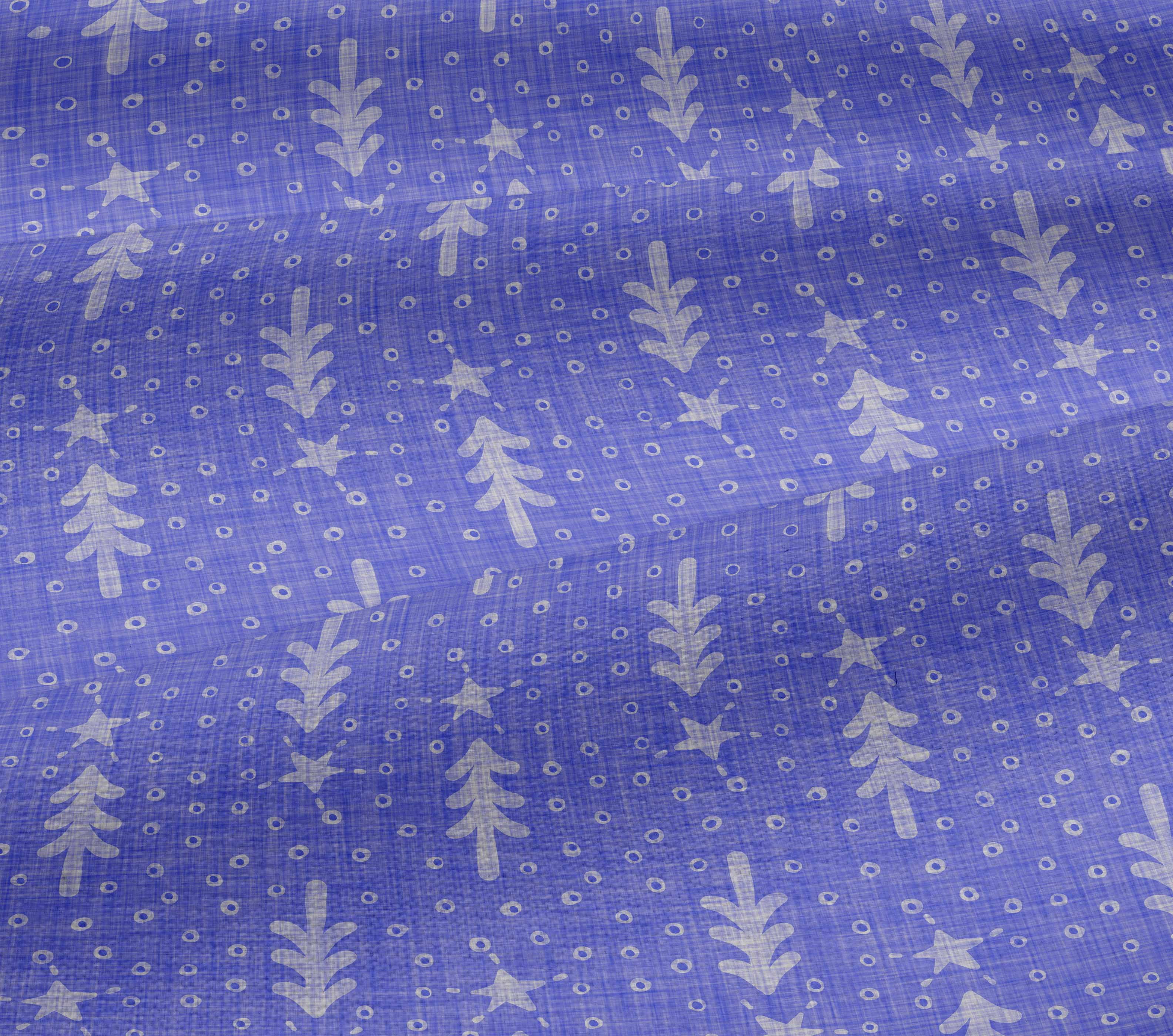 oneOone Cotton Jersey Medium Purple Fabric Merry Christmas Fabric For Sewing Printed Craft Fabric By The Yard 58 Inch Wide