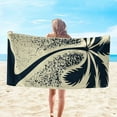 thumbnail image 2 of Zatoumnr Super Lightweight 30x60 Inch Microfiber Beach Towel, Square Print, Sandproof, Multi-Purpose Towel for Travel, Swimming Pool, 2 of 4