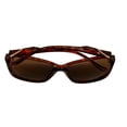 thumbnail image 6 of Ellen Tracy Womens Sunglass ET 551 1 Demi Plastic Rectangle Brown, 6 of 6
