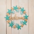 thumbnail image 3 of Metal Seastar Welcome Wreath, Crafted With Weatherproof Metal, Outdoor Décor - Measures 14" Diameter, by Fox RiverTM Creations, 3 of 4