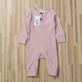thumbnail image 3 of Carolilly Baby Boy Girl Clothes Autumn Knitted Romper Jumpsuit Bodysuit Outfit, 3 of 4
