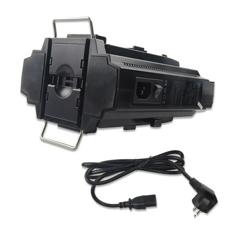 BP-2CH Black Dual-Battery Charger for V-Mount Batteries AC Power Cable