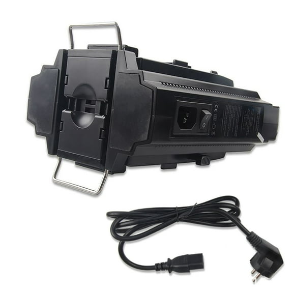 BP-2CH Black Dual-Battery Charger for V-Mount Batteries AC Power Cable