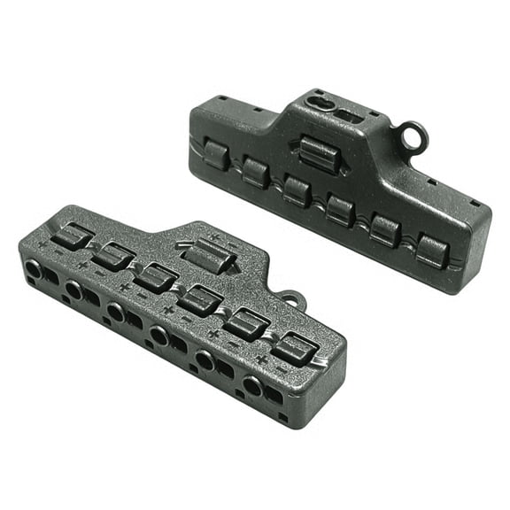 1 To 6 Way Power Distribution Terminals Connectors Low Voltage Quick Connect Wire Splitter Led Strips Connection Terminals
