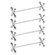 thumbnail image 2 of Almohada de Descanso de Palillo de Metal, Soporte de Palillos de 4 Piezas Evitan Acero inoxidable Seguro Portátil para Hoteles Para Hoteles, 2 of 7