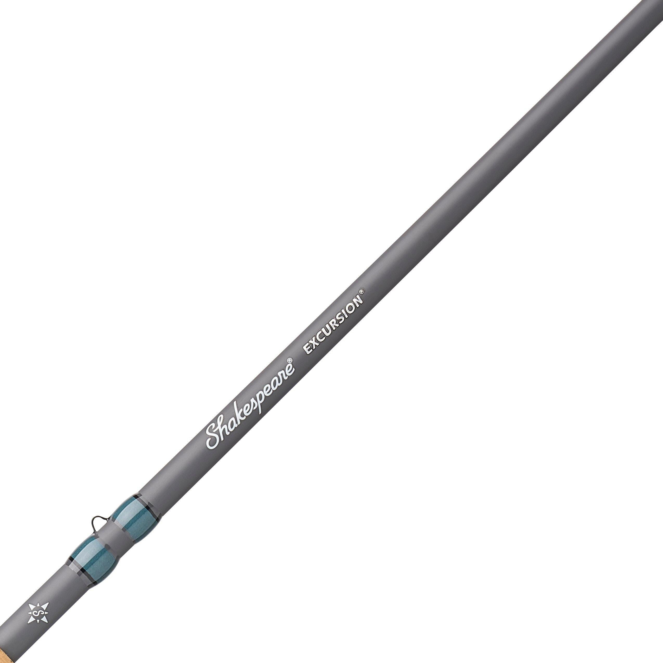 Shakespeare Excursion Spin Fishing Rod, 6'6" Medium Light