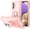 Rose Gold, variant on Phone Case for Samsung Galaxy A32 5G 2021 6.5 inch Cover with Ring Holder Stand Shockproof Heavy Duty Cell Accessories Gaxaly M32 G5 Galaxies A 32 32A S32 SM-A326U A326U Women Men Purple