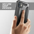 thumbnail image 2 of Dexnor Apple iPhone 11 Case with Screen Protector and Kickstand Heavy Duty 2 in 1 Dual Layer 360 Full Body Protective Rugged Shockproof Bumper Cover Case for iPhone 11 6.1 inch,Black, 2 of 11