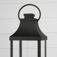 thumbnail image 2 of 3 Light Outdoor Post Lantern In Traditional Style-26.75 Inches Tall And 8 Inches Wide-Black Finish Capital Lighting 946432Bk, 2 of 7