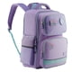 thumbnail image 1 of Mochila escolar SQbags con parches Purple, 1 of 5