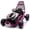 Rose Pink, variant on Urday 24V Kids Drift Go Kart 400W High Power 7.46MPH for Aged 6-12 w/ Roll Cage