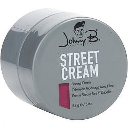 Johnny B Street Cream, Fibrous Hair Cream 3 oz.