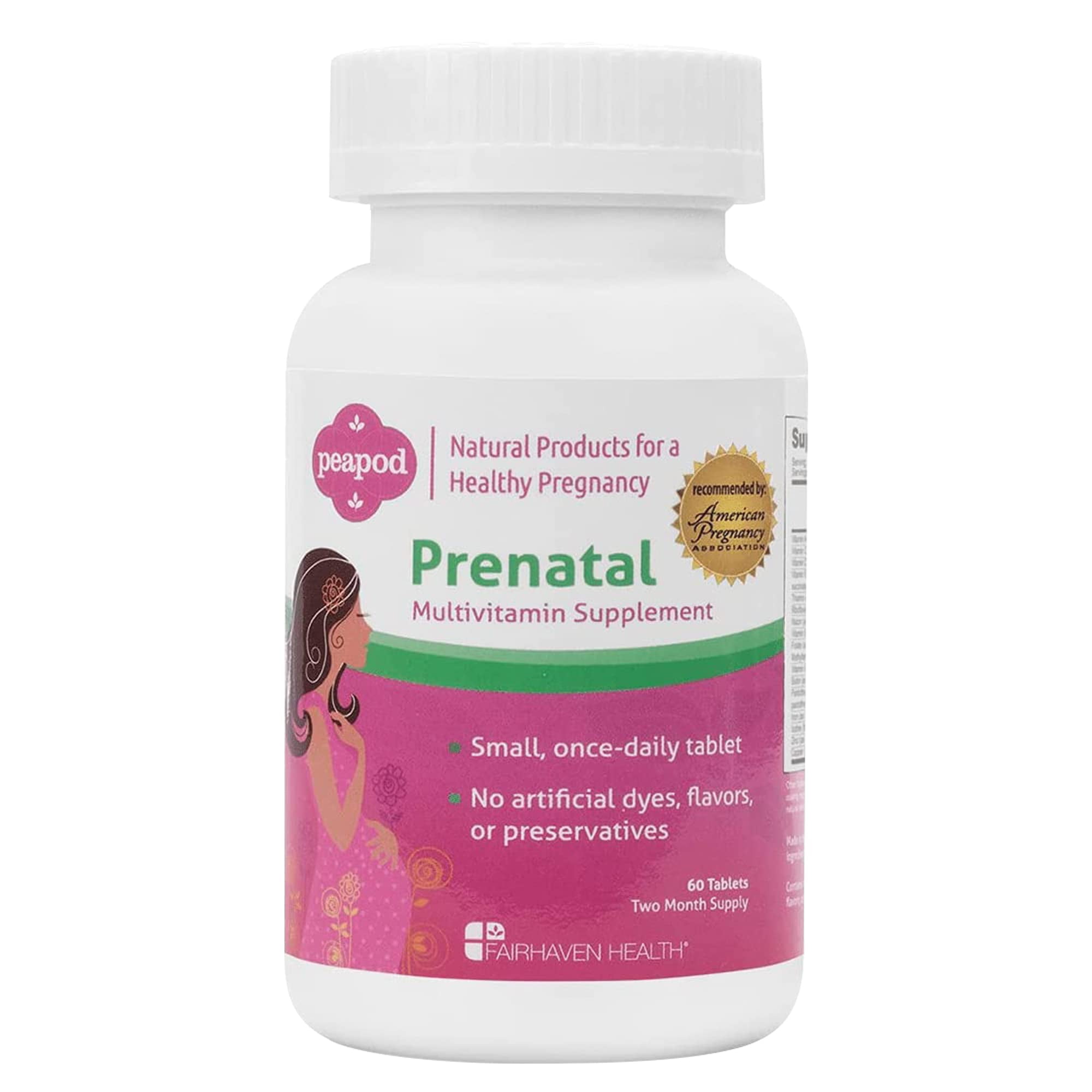 Peapod Prenatal Multivitamins, Essential for Women Trying to Conceive