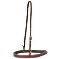 thumbnail image 2 of Weaver Working Cowboy Harness Leather Noseband W/ 1/2" Crown Chestnut, 2 of 2