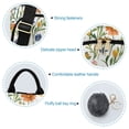 thumbnail image 7 of FORMRS Women's Travel Backpack Purse Anti-Theft Hidden Pockets Casual Shoulder Bag, Watercolor Wildflowers Pattern, 7 of 7