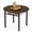 Rustic Brown + Black, variant on Costway Dining Table for 2-4 People,40” Round Kitchen Table with Storage Shelf&Metal Frame Rustic Brown + Black