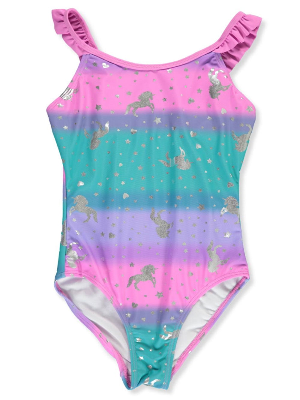 girls unicorn swimsuits