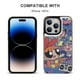 thumbnail image 5 of Funda tipo cartera de Las Supernenas para iPhone 14 Pro con tarjetero, tapa trasera tipo libro de piel sintética con función atril, ranuras para tarjetas, cierre magnético doble, antigolpes., 5 of 6