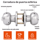 thumbnail image 2 of Este producto es ideal para ser utilizado como una cerradura de la puerta delantera, una cerradura de la puerta trasera o una cerradura de la puerta del dormitorio, 2 of 5