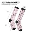 thumbnail image 4 of Rateoe Cute Cupcake Compression Socks for Women and Men 20-30mmHg-Circulation Support Socks Knee High Nurse Pregnant Running Medical and Travel Athletic, 4 of 7