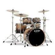 PDP PDCB2215NC Natural To Charcoal Fade - Chrome Hardware Kit Drums, 5 Piece