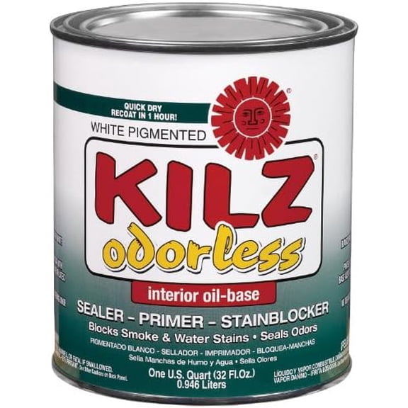 10042 Kilz Odorless Interior Oil Based Sealer Primer & Stainblock, 1 Quart$$Tools & Hardware Other