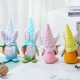 thumbnail image 3 of Muñeco de conejo Farfi, antideformado, muy elástico, antidecoloración, relleno completo, lavable, Orejas de conejo, sombrero puntiagudo, muñeco elfo sin rostro para Pascua, 3 of 5