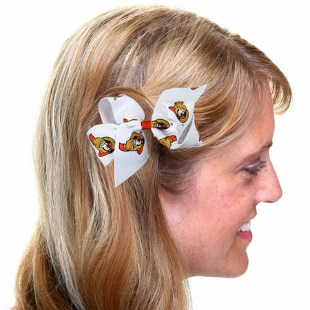 Ottawa Senators Women's Junior Bow - White - No Size