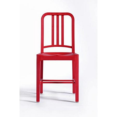Plastic Jacky Chair Chair - Red