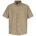 thumbnail image 2 of Red Kap Men's Short Sleeve Poplin Dress Shirt, 2 of 5