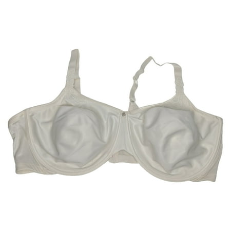 

Breezies Sz 48D Body Luxe Minimizer Bra w/ Lace Detail Ivory A463918 Regular Size